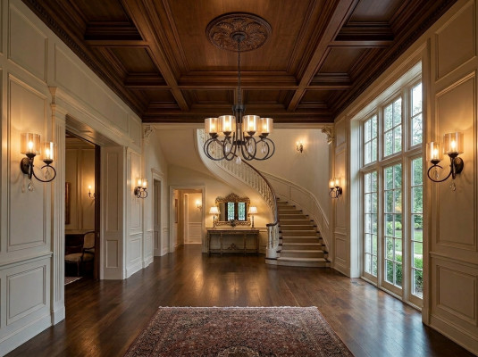 Ceiling lamp living room ceiling lights lampshade chandelier glass luxury