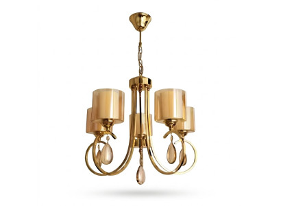 Chandelier Pendant Light Hanging Lamp Living Room Luxury Lustre Glass