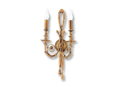 Wall lamp Golden wall light Classic lamp Baroque light Gold