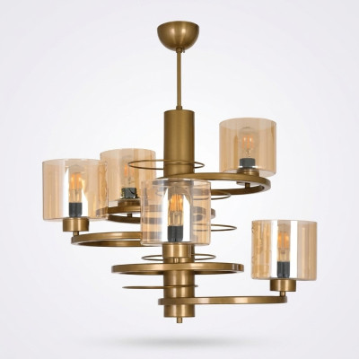 Ceiling lamp hanging chandelier luxury lighting living room new crystal