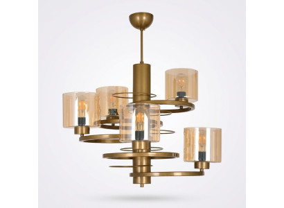 Ceiling lamp hanging chandelier luxury lighting living room new crystal