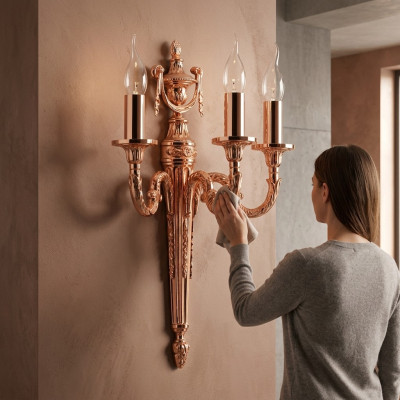 Wall lamp bedroom living room wall lamp lamp light luxury bedroom