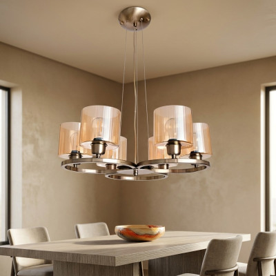 Modern ceiling lamp style, modern hanging light metal living room new