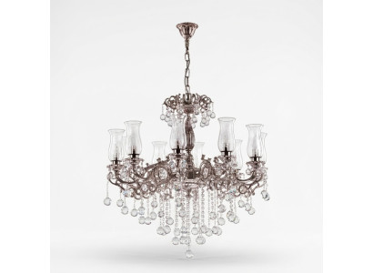 Chandelier classic designer ceiling light living room crystal lamp