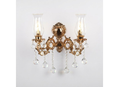 Wall lamp living room luxury gold bedroom modern chandelier crystal