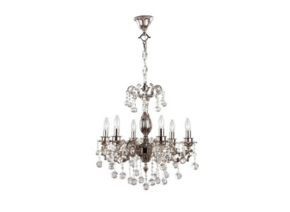 Lamp Chandelier Light Classic Luxury Living Room Chrome Crystal
