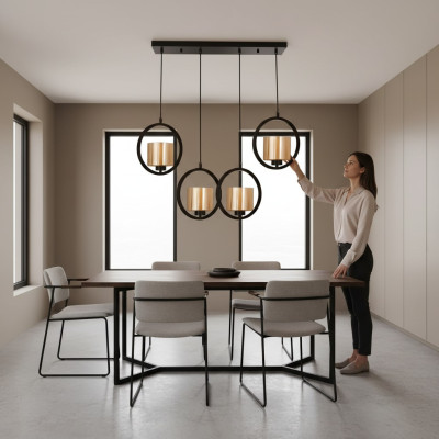 Chandelier beautiful modern light classic luxury living room glass