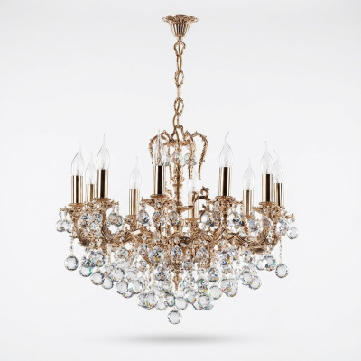 Chandelier luxury living room glass hanging ceiling lights