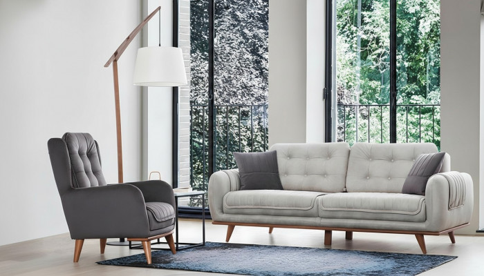 Sofa Couch 3+1 Seat Sofa Set Couches Upholstery Furniture Sofas Set Group