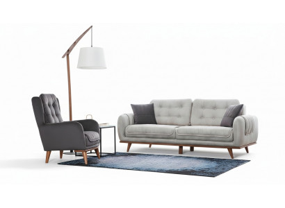 Sofa Couch 3+1 Seat Sofa Set Couches Upholstery Furniture Sofas Set Group