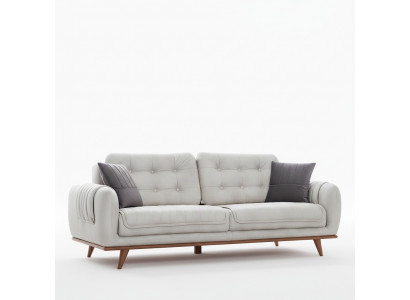 Gray couch sofa living room couches upholstery furniture three-seater sofas