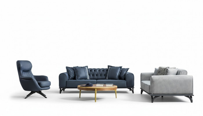 Designer furniture seating set 3+3+1 sofa set upholstery furniture couches