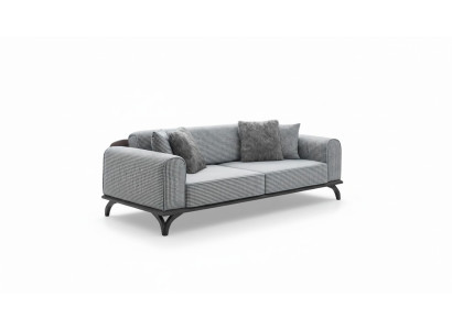 Three-seater couch sofa 227cm sofa couches upholstered furniture textile fabric