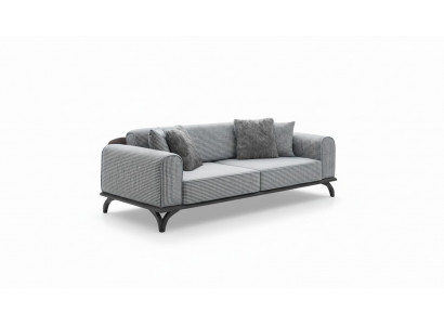 Three-seater couch sofa 227cm sofa couches upholstered furniture textile fabric