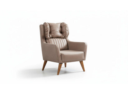 Country-style armchair wingback chair relax TV single sofa couch