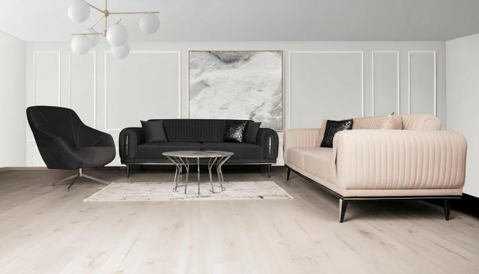 Sofa Couch 3+3 Seating Sofa Set Couches Upholstered Furniture Sofas Set Group