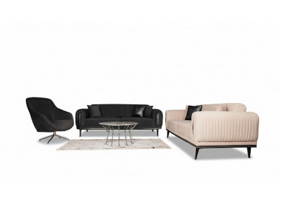 Sofa Couch 3+3 Seating Sofa Set Couches Upholstered Furniture Sofas Set Group