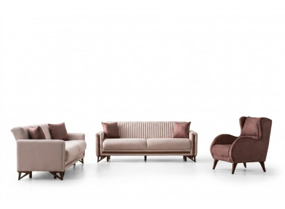 Bequeme Sofagarnitur 3+3+1 Sitzer – Stilvolles Design für maximalen Komfort