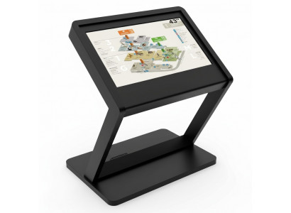 Kunden Informationssystem Kundenstopp POI Display Aufsteller Terminal Kiosk