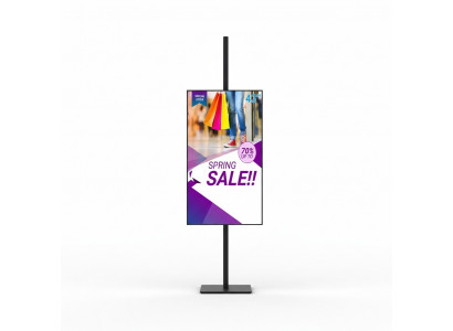 Digital Poster LED-Technologie moderne Werbung effektive Informationsanzeigen