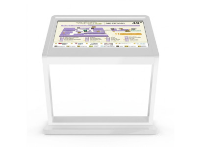 Interaktiver Kiosk Digitale Lösung für Informationen Bestellungen und Navigation