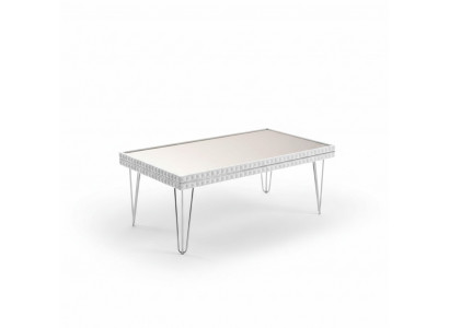 Couchtisch Luxus Modern Design Tisch Wohnzimmer Beistelltisch 111x64