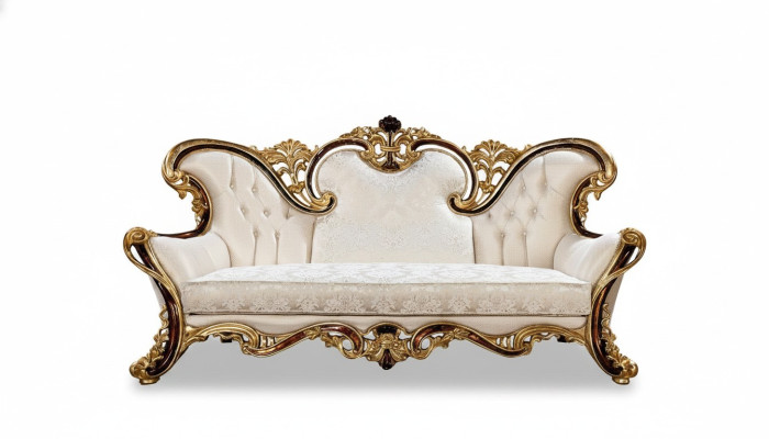 Royal Sofa Three-Seater Couch Upholstered Furniture Couches Sofas Textile