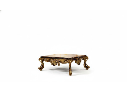 Coffee table wood table living room classic design luxury wooden table 119x91cm