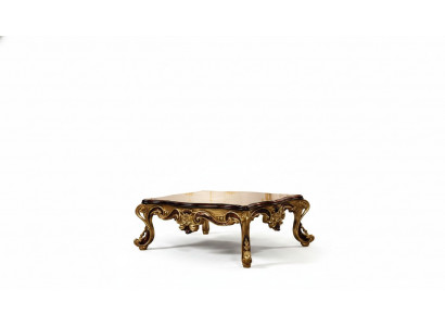 Coffee table wood table living room classic design luxury wooden table 119x91cm
