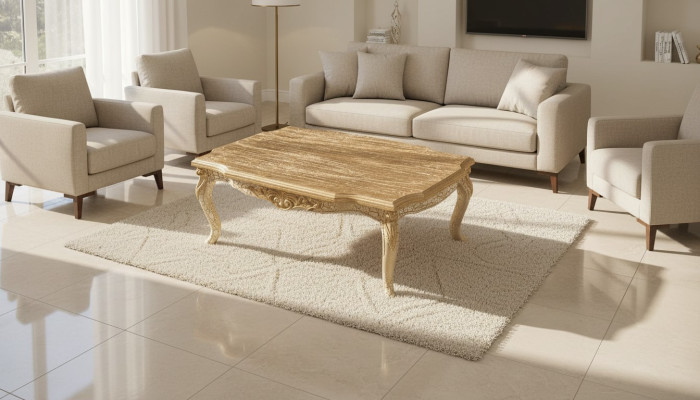 Royal Coffee Table 120x80 Baroque Rococo Coffee Tables