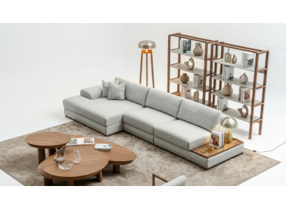Sofa couch upholstery furniture living landscape gray corner set soft couches
