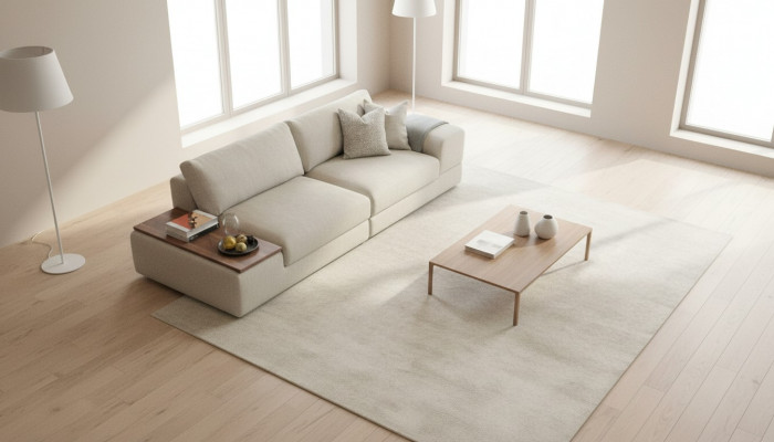 Sofa Couch Luxury Living Room Design 260cm Big Sofas 3 Seater Gray New