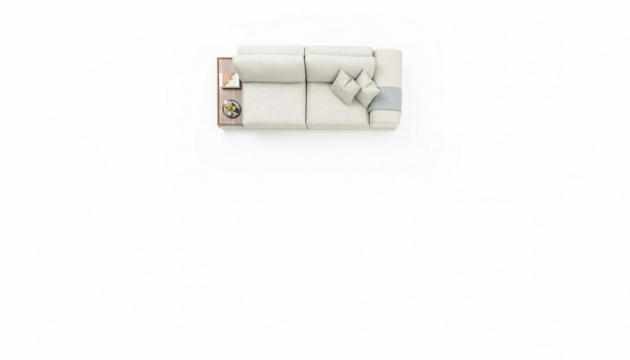 Sofa Couch Luxury Living Room Design 260cm Big Sofas 3 Seater Gray New