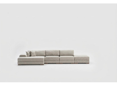 L-shaped sectional sofa living room upholstery fabric sofas modern design luxury 415 x 150