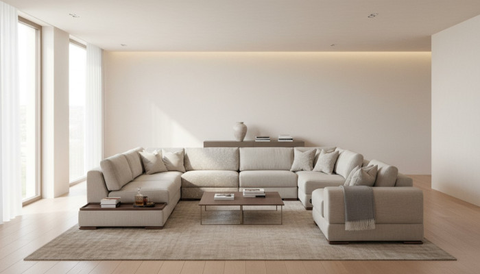 U-shaped sectional sofa living room luxury couches design sofa couch living landscape
