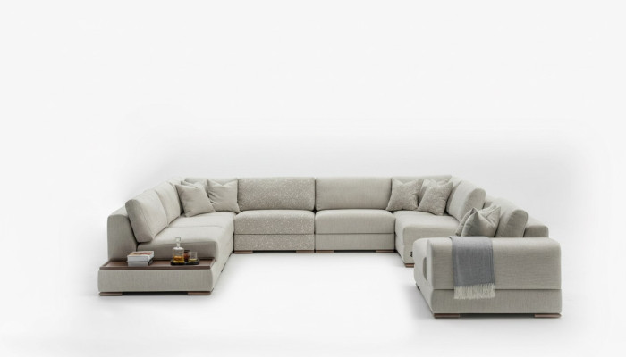 U-shaped sectional sofa living room luxury couches design sofa couch living landscape