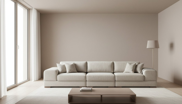 Cozy couch sofa big sofas couches soft seating furniture 350cm fabric