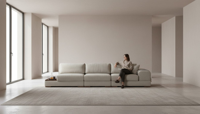Sofa Couch Upholstery Furniture Couches Design Big XXL 5-Seater 350cm Couches