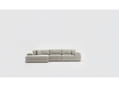 Corner sofa L-shape living landscape luxury gray sofa couch modern furniture
