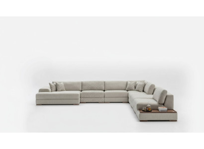 Sofas U Shape Modern Design Furniture Luxury Living Room Gray Sectional Sofa New
