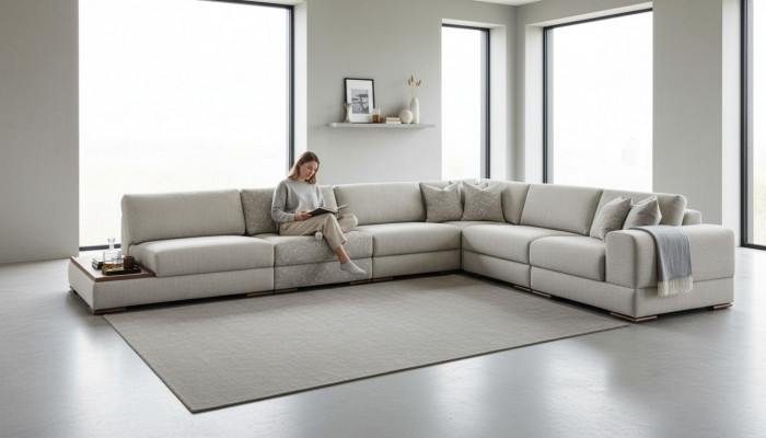 Sectional sofa upholstered sofa luxury living room sofa couch modern furniture new