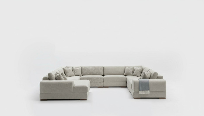 Sofa Couch Design Luxury Living Room Corner Sofa Furniture U-Shape Living Landscape