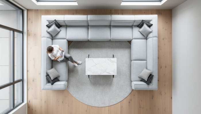 Sofas U Form Upholstered Sofa Modern Living Room Sofa Couch Design Fabric