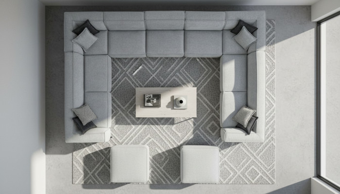 Sofas U Form Upholstered Sofa Modern Living Room Sofa Couch Design Fabric