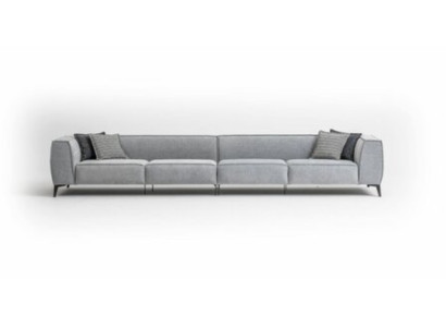 Sofa Couch Modern Living Room Sofas 6-Seater Furniture Fabric Sofa 420cm