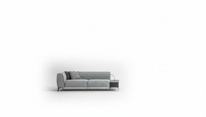 3-seater sofa couch modern style living room upholstered sofa luxury textile