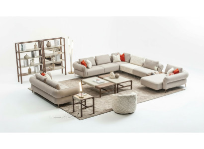 Sofa set 2+1 seater U-shaped sofa set living room ensemble luxury couches