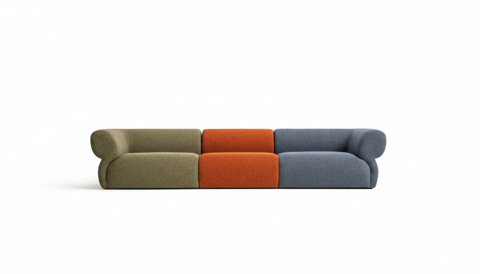 5-seater sofa living room upholstered sofa modern style sofas couch new
