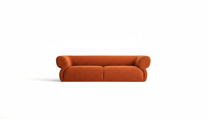 Modern Sofa 3-Seater Luxury Furniture Living Room 250cm Design Upholstered Sofa New