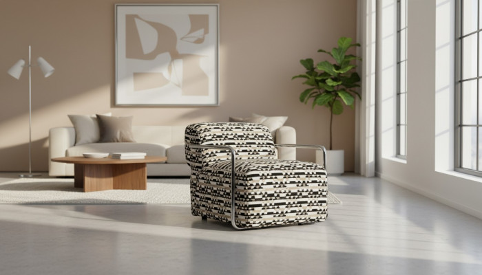 Armchair Furniture Living Room Luxury Upholstered Armchair Relax Club Design 98x74x71